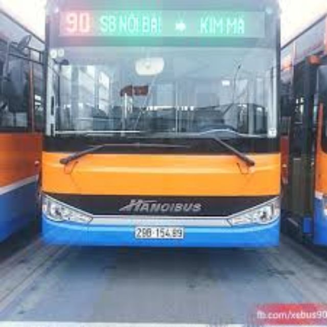 Xe bus đi từ sân bay Nội Bài về bến xe Yên Nghĩa