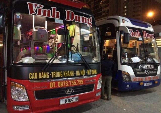 nhà xe vĩnh dung
