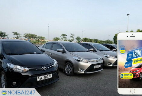 Giá thuê xe taxi sân bay Nội Bài 1 chiều, 2 chiều giá rẻ