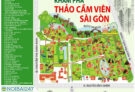 Khám phá bản đồ Thảo Cầm Viên Sài Gòn