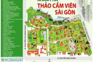 Bản đồ thảo cầm viên Sài Gòn có gì đặc sắc