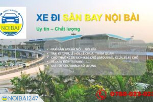 Xe sân bay Nội Bài của taxi Noibai247