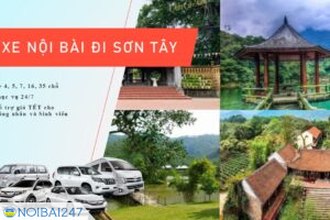 Xe taxi sân bay Nội Bài đi Sơn Tây