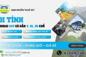 Xe sân bay từ Nội Bài về Ba Vì