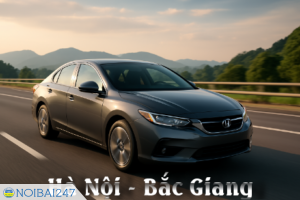 Đặt xe chuyên tuyến từ Hà Nội đi Bắc Giang