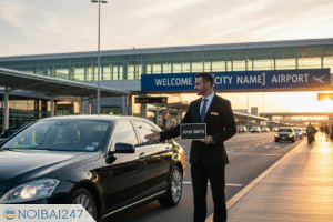 Xe riêng đi sân bay nội bài