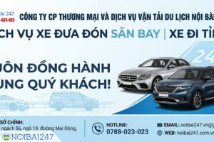 Xe đưa đón sân bay
