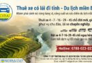 Đặt xe có lái đi tỉnh