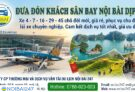 Đưa đón khách sân bay nội bài dịp lễ