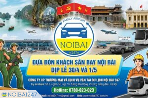 Dịp lễ 30/4 và 1/5 thuê xe du lịch và đưa đón sân bay của hãng nào?