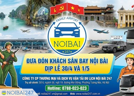 Dịp lễ 30/4 và 1/5 thuê xe du lịch và đưa đón sân bay của hãng nào?