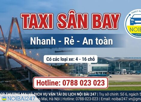 Đặt taxi Nội Bài nhanh nhất
