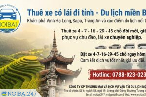 Dịch vụ thuê xe có lái đi tỉnh