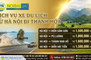 Dịch vụ xe du lịch từ Hà Nội đi Thanh Hóa