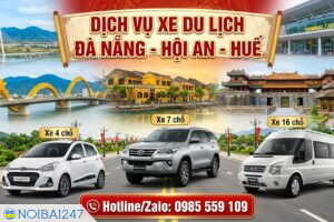Bạn đang chuẩn bị khám phá miền Trung với những địa điểm nổi tiếng như Đà Nẵng, Hội An hay Huế, thì lựa chọn một dịch vụ xe uy tín