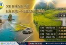 Xe riêng Thanh Hoá Hà Nội – Gọi 1 phút có xe ngay