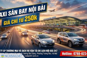Thuê Xe Taxi Từ Sân Bay Nội Bài Về Hà Nội