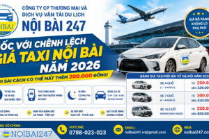 Sốc với chênh lệch giá taxi Nội Bài năm 2026: Đi sai cách có thể mất thêm 200.000 đồng!