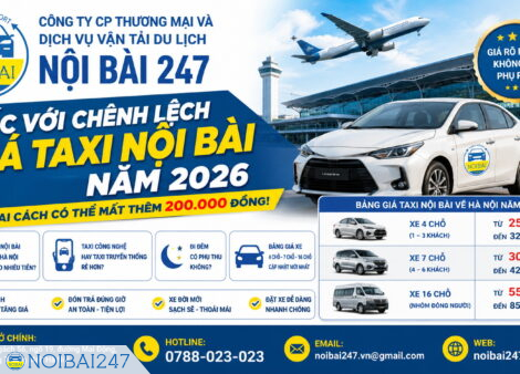 Sốc với chênh lệch giá taxi Nội Bài năm 2026: Đi sai cách có thể mất thêm 200.000 đồng!