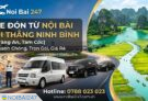 Xe Đón Từ Nội Bài Đi Thẳng Ninh Bình (Tràng An, Tam Cốc) – Nhanh Chóng, Trọn Gói, Giá Rẻ