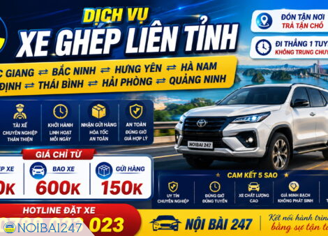 Dịch vụ xe ghép liên tỉnh