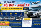Xe sân bay Nội Bài – Nghệ An giá rẻ, đưa đón tận nơi 24/7