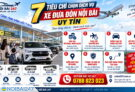 7 tiêu chí chọn dịch vụ xe đưa đón Nội Bài uy tín