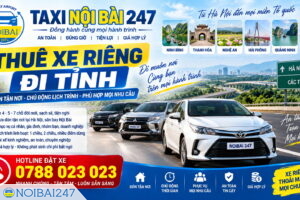 Thuê xe riêng đi tỉnh – Xe riêng Hà Nội đi các tỉnh, chủ động lịch trình