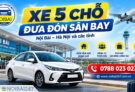 Dịch vụ xe 5 chỗ đưa đón sân bay của Nội Bài 247